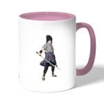 كوب قهوة بمقبض وردي بتصميم ساسكي من ناروتو