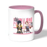 كوب قهوة بمقبض وردي بتصميم غراي وناتسو فيري تيل