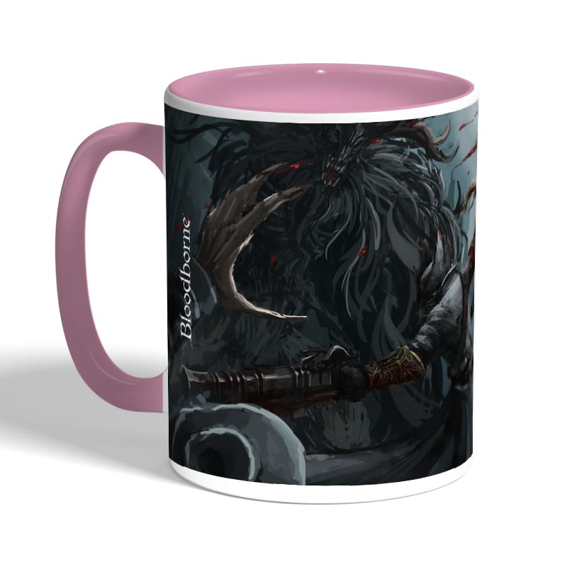 كوب-قهوة-بمقبض-وردي-بتصميم-قتال-الوحوش-بلود-بورن-2