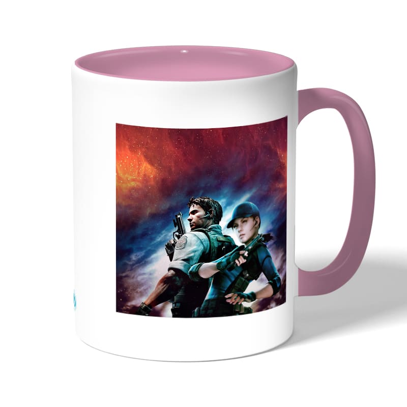 كوب قهوة بمقبض وردي بتصميم كريس وكلير ريدفيلد 2 كوب قهوة بمقبض وردي بتصميم كريس وكلير ريدفيلد 2