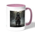 كوب قهوة بمقبض وردي بتصميم ليدي ماريا بلود بورن