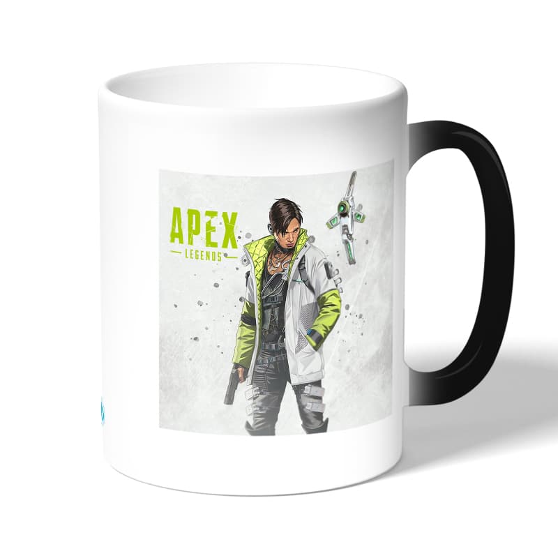 كوب قهوة سحري لون اسود بتصميم أبيكس ليجندز كريبتو كوب قهوة سحري لون اسود بتصميم أبيكس ليجندز كريبتو