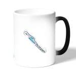 كوب قهوة سحري لون اسود بتصميم أنت تبدو رائعة