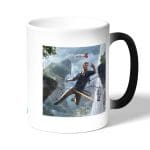 كوب قهوة سحري لون اسود بتصميم أنشارتد 4  نيثن دريك