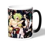 كوب قهوة سحري لون اسود بتصميم الشخصيات الفخمة كل الانميات