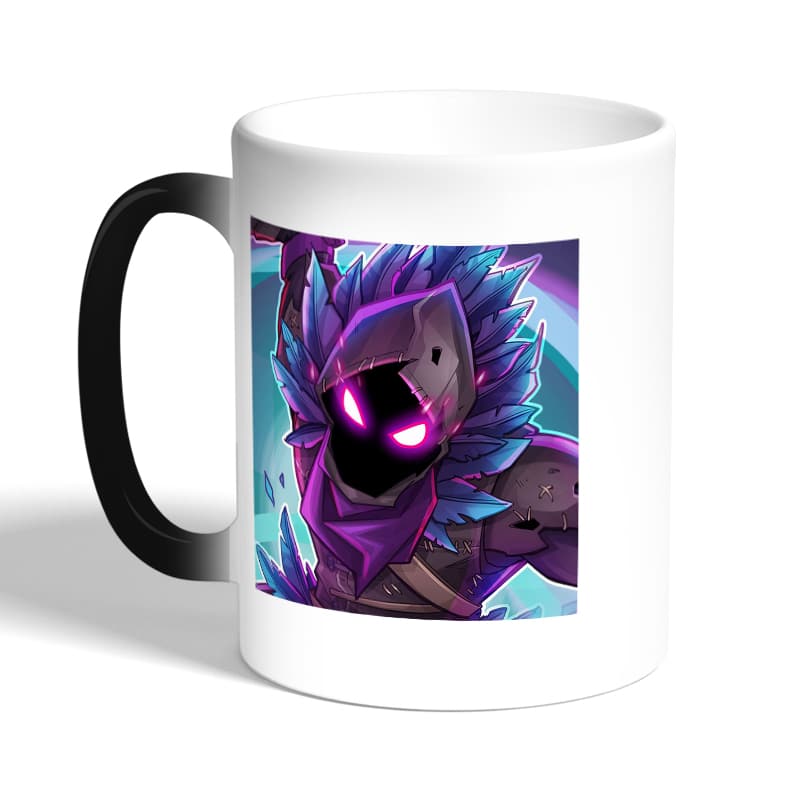 كوب-قهوة-سحري-لون-اسود-بتصميم-الغراب-رافين-فورت-نايت-2