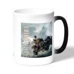 كوب قهوة سحري لون اسود بتصميم باتلفيلد 1 الدبابه الصغيره