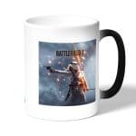 كوب قهوة سحري لون اسود بتصميم باتلفيلد 1 معركه العرب