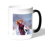 كوب قهوة سحري لون اسود بتصميم رحلة مائية آنا أولاف