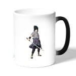 كوب قهوة سحري لون اسود بتصميم ساسكي من ناروتو