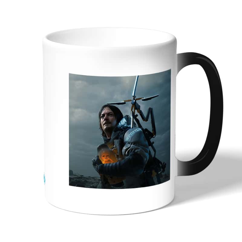 كوب قهوة سحري لون اسود بتصميم سام بريدجز ديث ستراندنغ كوب قهوة سحري لون اسود بتصميم سام بريدجز ديث ستراندنغ