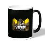 كوب قهوة سحري لون اسود بتصميم كول أوف ديوتي