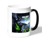 كوب قهوة سحري لون اسود بتصميم كول أوف ديوتي مودرن وورفير 3