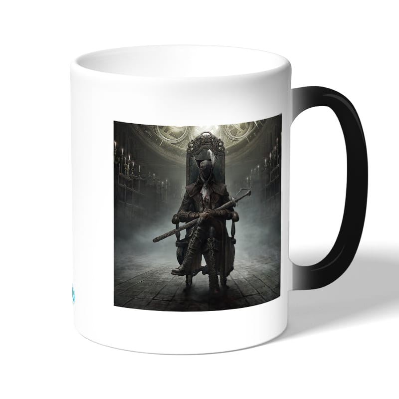 كوب قهوة سحري لون اسود بتصميم ليدي ماريا بلود بورن كوب قهوة سحري لون اسود بتصميم ليدي ماريا بلود بورن