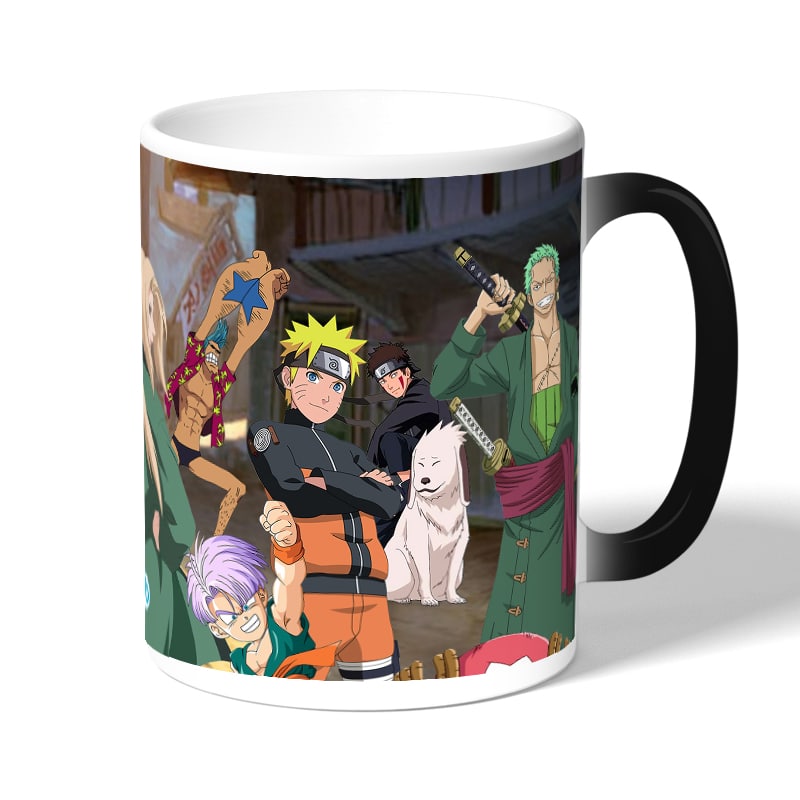 كوب قهوة سحري لون اسود بتصميم ميدوريا وباكوغو واوول مايت كوب قهوة سحري لون اسود بتصميم ميدوريا وباكوغو واوول مايت