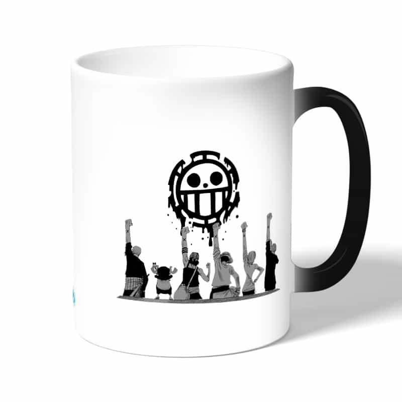 كوب قهوة سحري لون اسود بتصميم وداع الأميره فيفي ون بيس كوب قهوة سحري لون اسود بتصميم وداع الأميره فيفي ون بيس