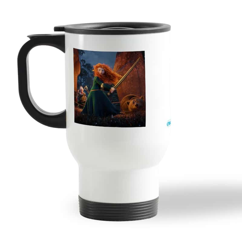 كوب-قهوة-للسيارة-لون-ابيض-بتصميم-الاميره-ميريدا-تنقذ-امها-2