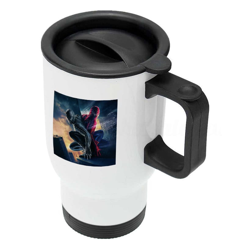 كوب-قهوة-للسيارة-لون-ابيض-بتصميم-الشر-يسيطرعلى-سبايدر-مان-3