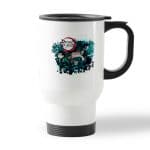 كوب قهوة للسيارة لون ابيض بتصميم الشقيقان ضد قاتل الشياطين