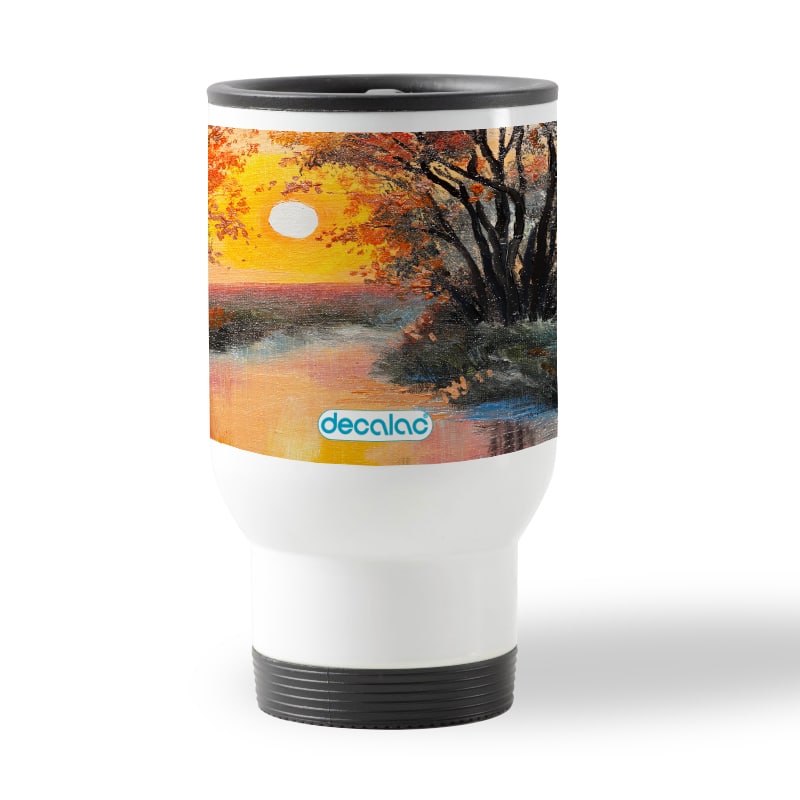 كوب-قهوة-للسيارة-لون-ابيض-بتصميم-انعكاس-الغروب-1