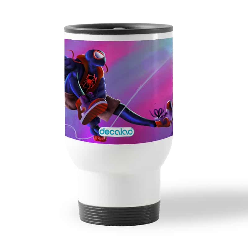 كوب-قهوة-للسيارة-لون-ابيض-بتصميم-بيتر-بوركر-سبايدر-مان-1