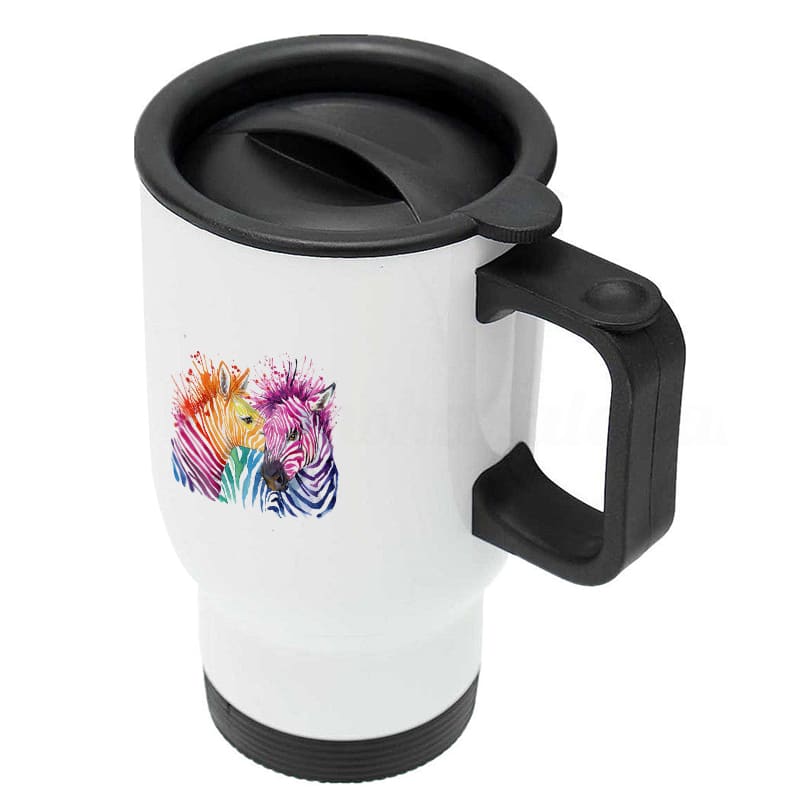 كوب-قهوة-للسيارة-لون-ابيض-بتصميم-حمار-وحشي-ملون-3
