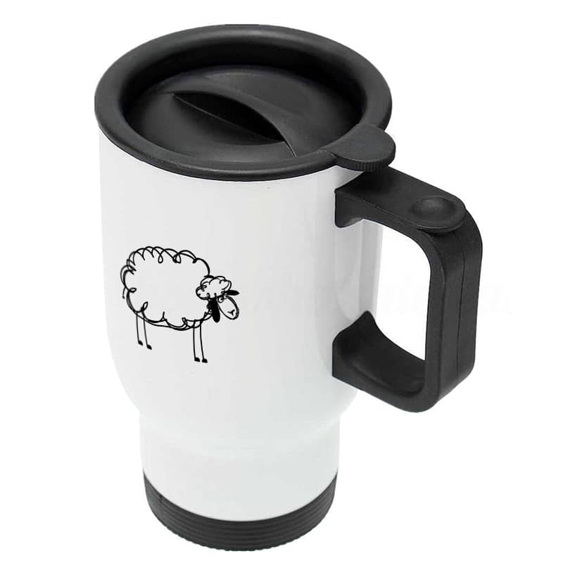 كوب-قهوة-للسيارة-لون-ابيض-بتصميم-خروف-3