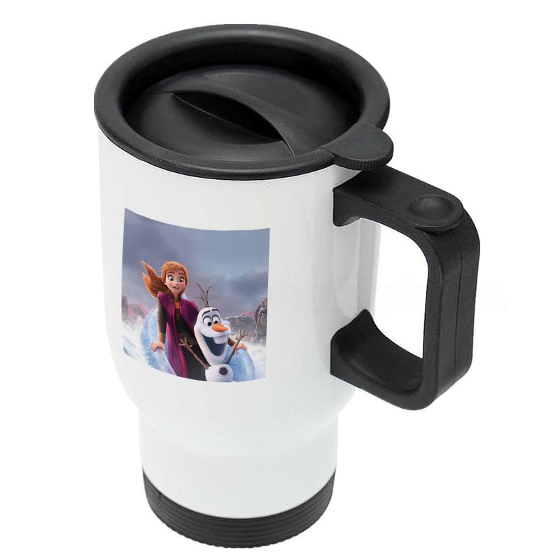 كوب-قهوة-للسيارة-لون-ابيض-بتصميم-رحلة-مائية-آنا-أولاف-3