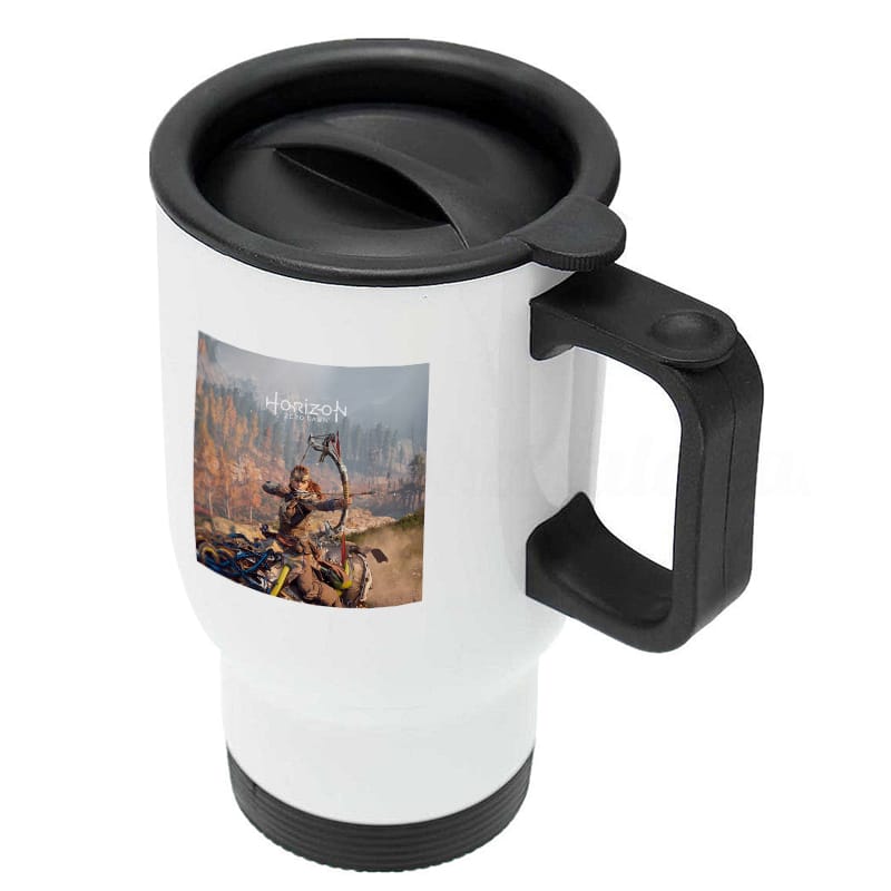 كوب-قهوة-للسيارة-لون-ابيض-بتصميم-رماية-أسهم-إلوي-هورايزن-زيرو-داون-3