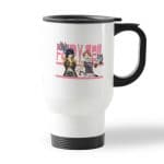 كوب قهوة للسيارة لون ابيض بتصميم غراي وناتسو فيري تيل