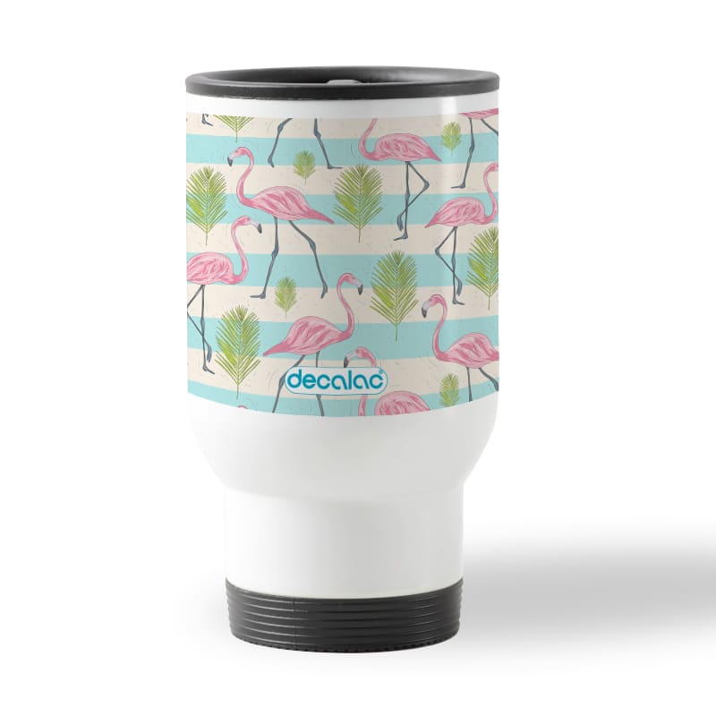 كوب-قهوة-للسيارة-لون-ابيض-بتصميم-فلامنغو-الاستوائية-1
