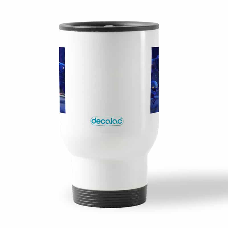 كوب-قهوة-للسيارة-لون-ابيض-بتصميم-فورت-نايت-زومبي-1