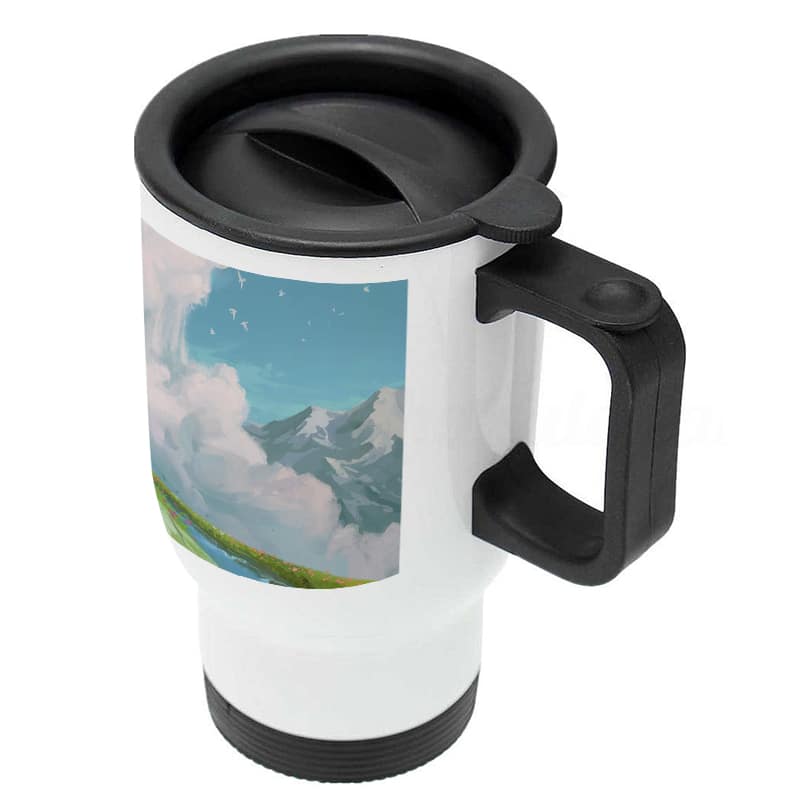 كوب-قهوة-للسيارة-لون-ابيض-بتصميم-قلعه-هاول-المتحركة-3