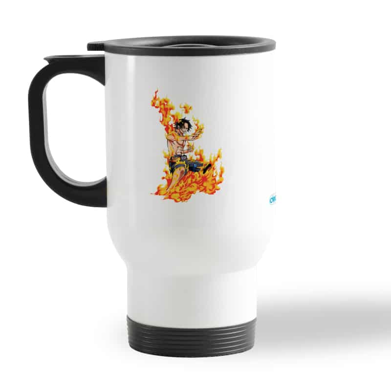 كوب-قهوة-للسيارة-لون-ابيض-بتصميم-قوة-إيس-من-ون-بيس-2