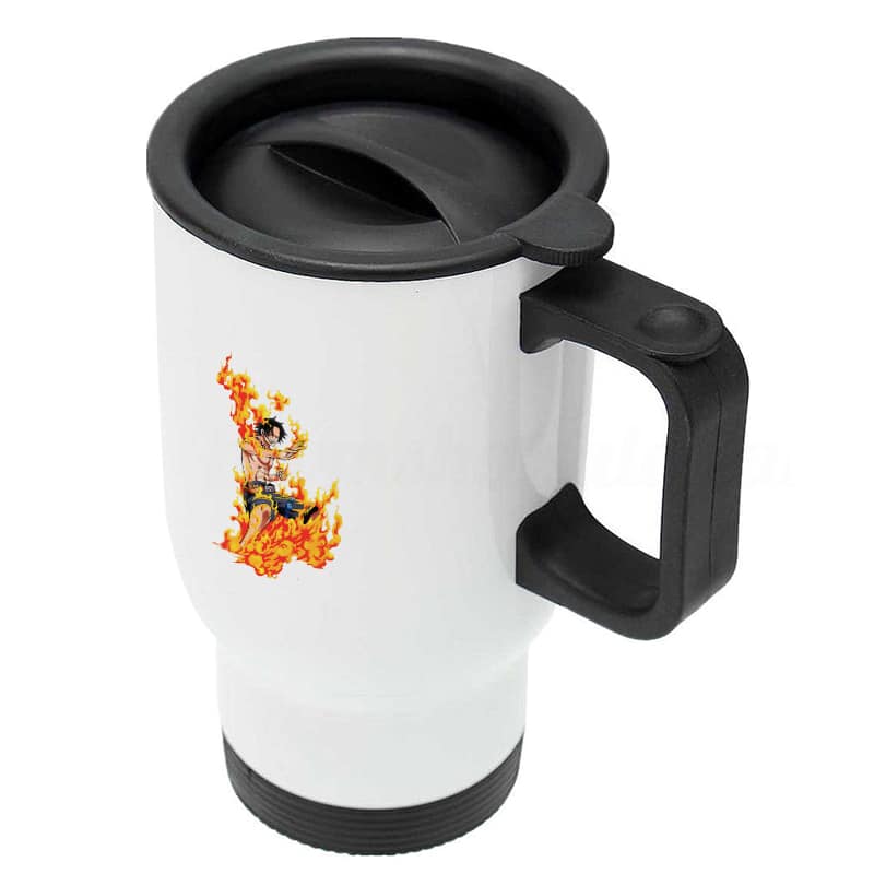 كوب-قهوة-للسيارة-لون-ابيض-بتصميم-قوة-إيس-من-ون-بيس-3