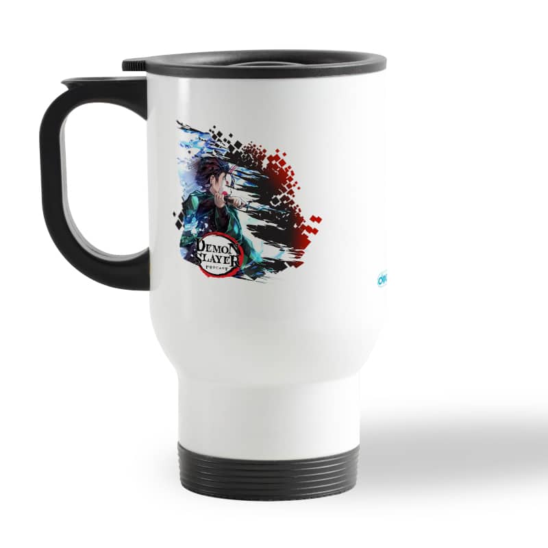 كوب-قهوة-للسيارة-لون-ابيض-بتصميم-قوة-تنفس-الماء-قاتل-الشياطين-2