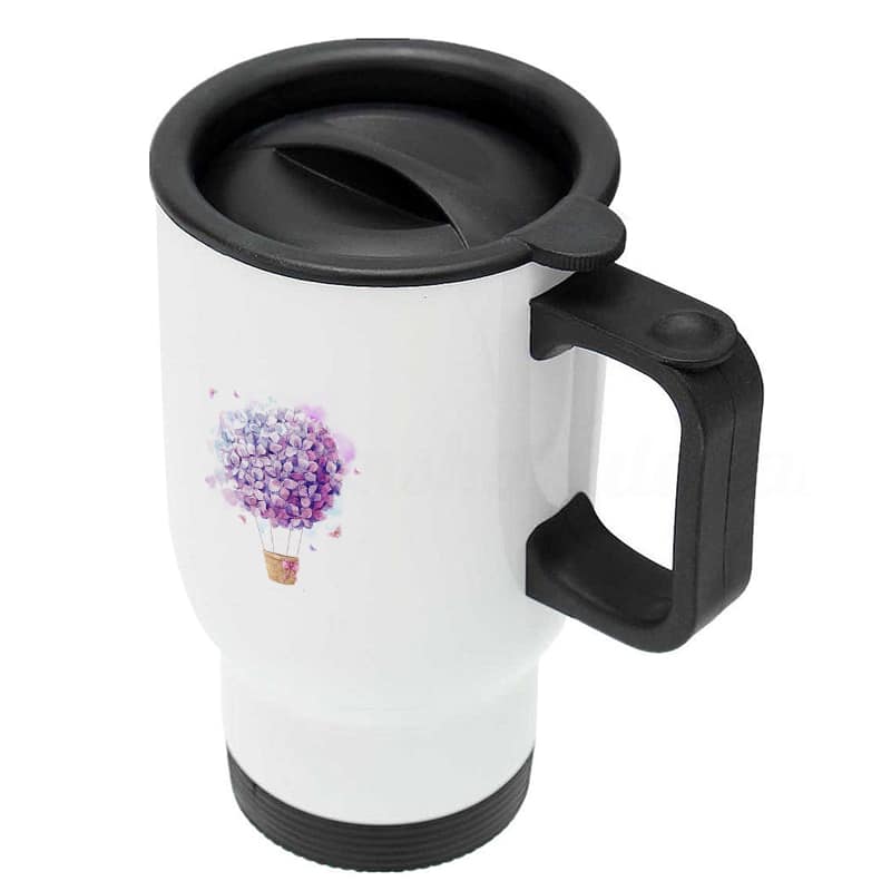 كوب-قهوة-للسيارة-لون-ابيض-بتصميم-منطاد-بالورد-3