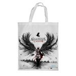 كيس هدايا حجم كبير بتصميم أساسنز كريد الجناح الأسود