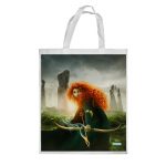 كيس هدايا حجم كبير بتصميم الأميرة صاحبة القوس والسهم