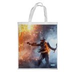 كيس هدايا حجم كبير بتصميم الاستعداد للمعركة  باتلفيلد