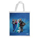 كيس هدايا حجم كبير بتصميم الشخصيات الرئيسيه لفروزن