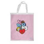 كيس هدايا حجم كبير بتصميم بتس شخصيات BT21