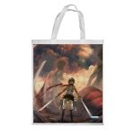 كيس هدايا حجم كبير بتصميم تقضي ميكاسا على العمالقة هجوم العمالقة