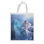 كيس هدايا حجم كبير بتصميم حصان إلسا الثلجي ملكة الثلج