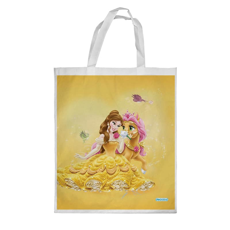 كيس هدايا حجم كبير بتصميم حصان الاميرة بيلا كيس هدايا حجم كبير بتصميم حصان الاميرة بيلا