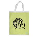 كيس هدايا حجم كبير بتصميم حلزون