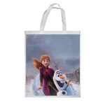 كيس هدايا حجم كبير بتصميم رحلة مائية آنا أولاف