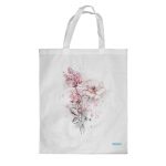 كيس هدايا حجم كبير بتصميم رسمه ورده