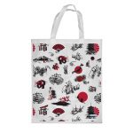 كيس هدايا حجم كبير بتصميم رسومات يابانيه