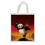 كيس هدايا حجم كبير بتصميم ركله كونغ فو باندا